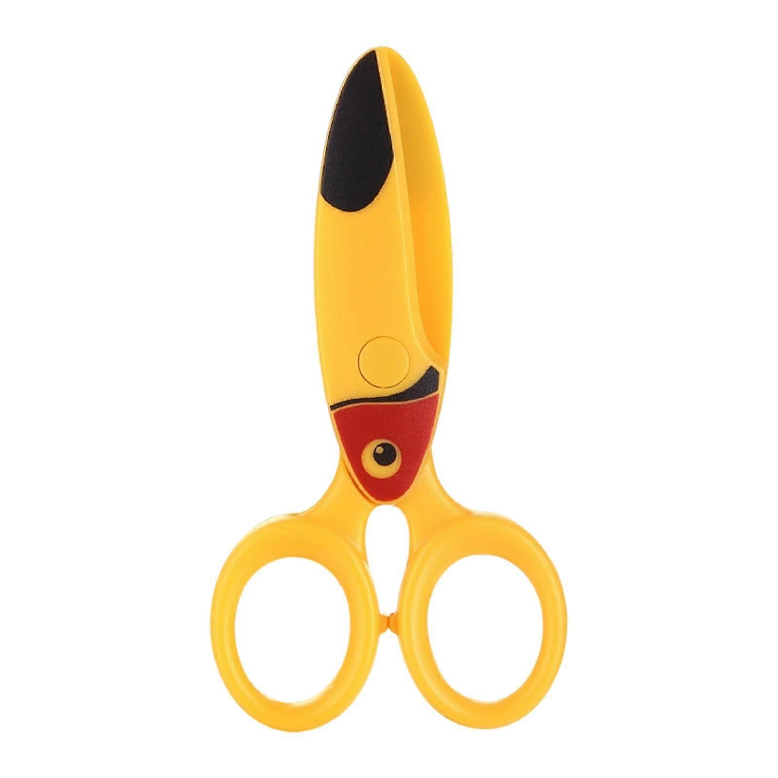 Children's Craft Scissors with Rounded Soft Tips for Fine Motor Skills, Classroom Art Projects, Educational Scissors, Toddler Art Projects