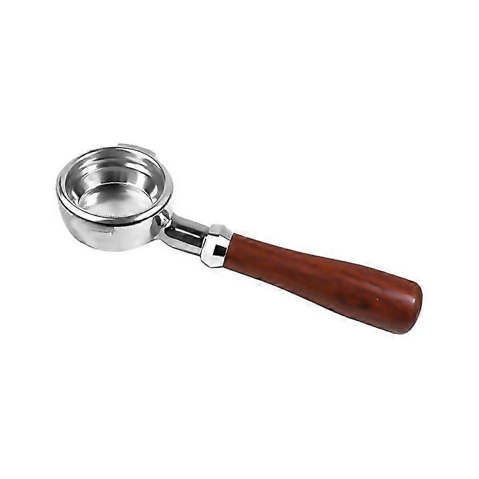 For Coffee Machine Bottomless Handle Portafilter Mahogany Bottomless