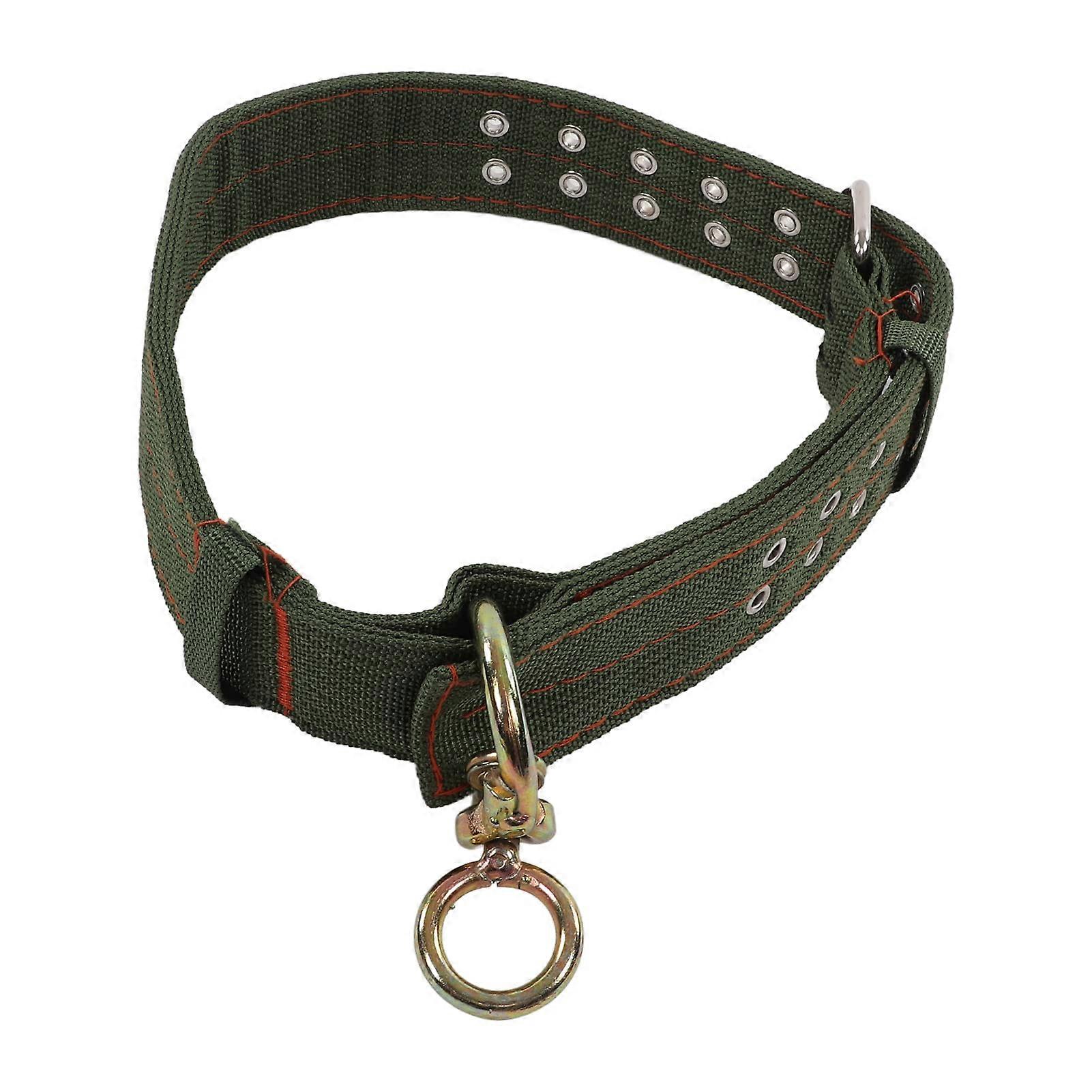 Goat Collar 2-Row Metal Buckle 4-Layer Adjustable for Cattle, Horses, Sheep, Size L