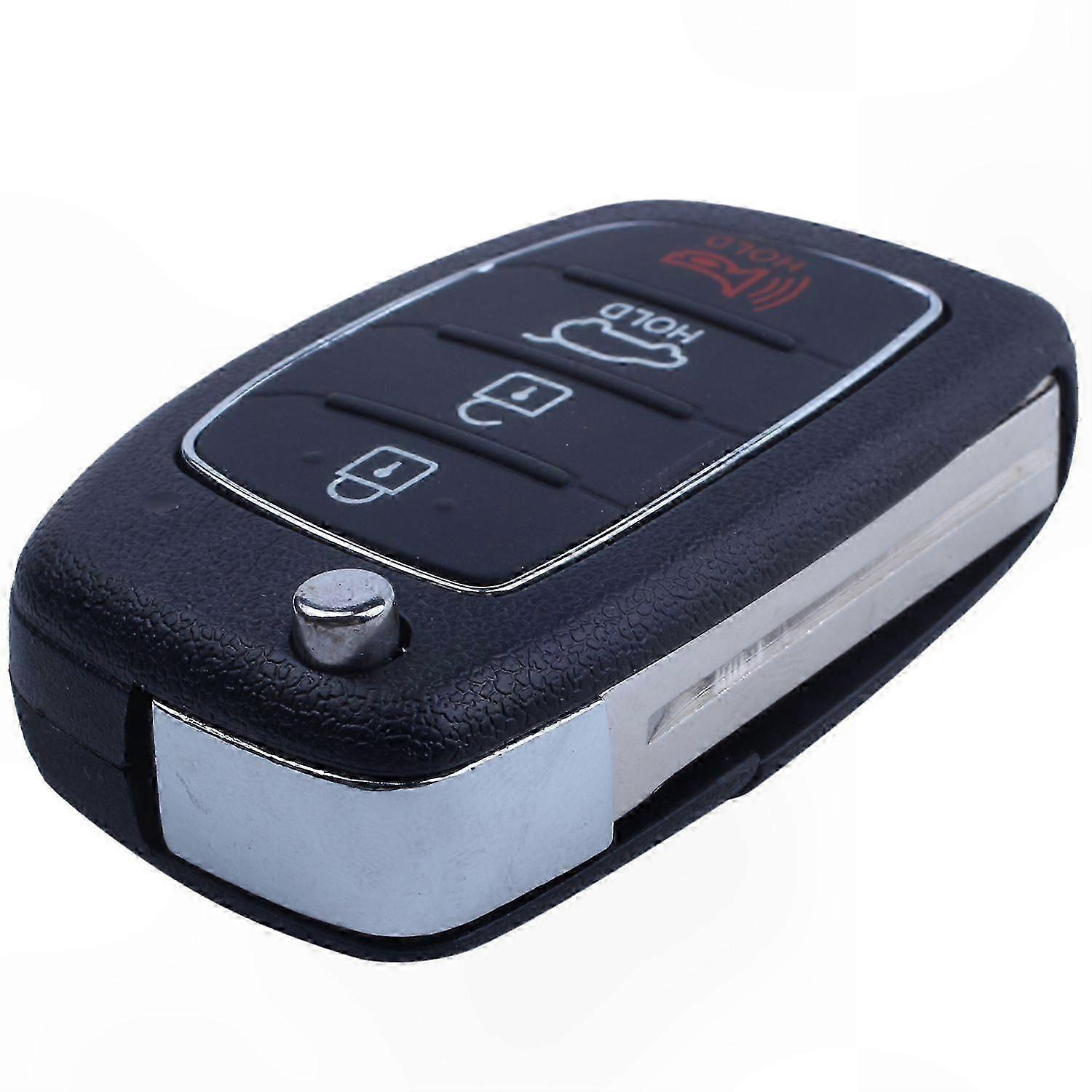 Key Fob Case with 4 Buttons for Flip Remote Key PG180D Replacement