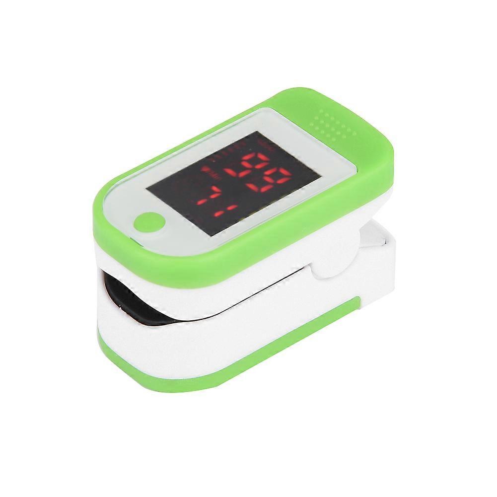 Finger Pulse Oximeter With Finger Tip Case Finger Pulse Oximeter LED Pulse Oximeters Green