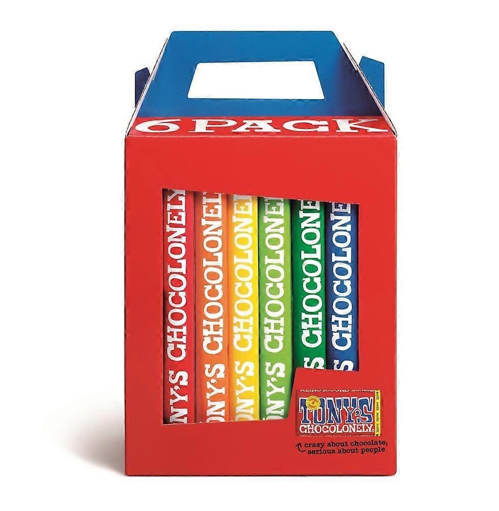 Tonys Chocolonely Rainbow Pack Classics 1080g - 4 Pack