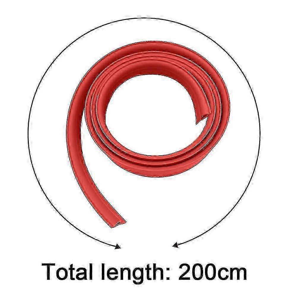 2 Meters Edge Guard-pvc Carpet -rubber Floor Transition Strips-self Adhesive TrimRed SZRH A-DS