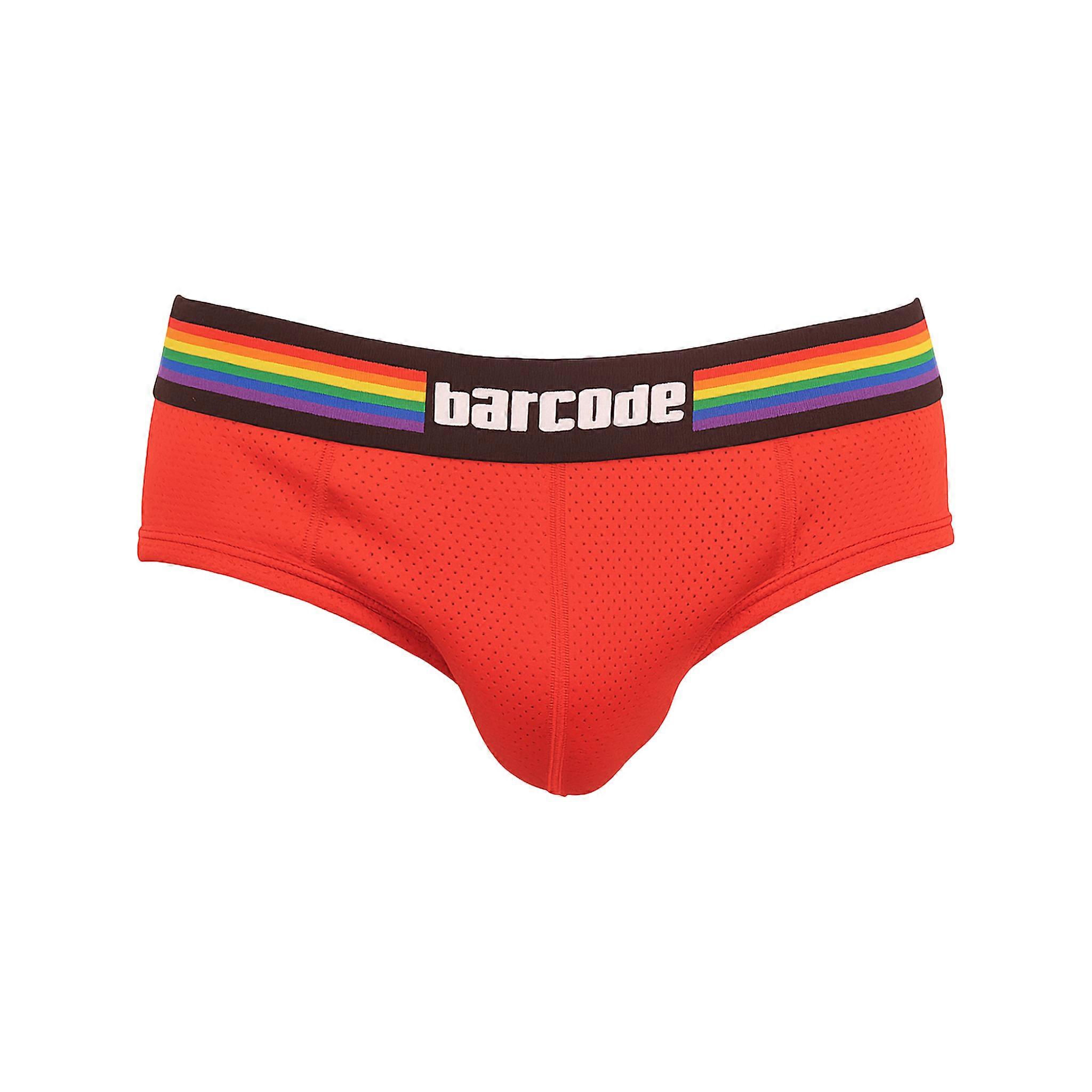 Barcode Berlin 露背三角裤 Pride 红色 |男士内衣 |男士三角裤