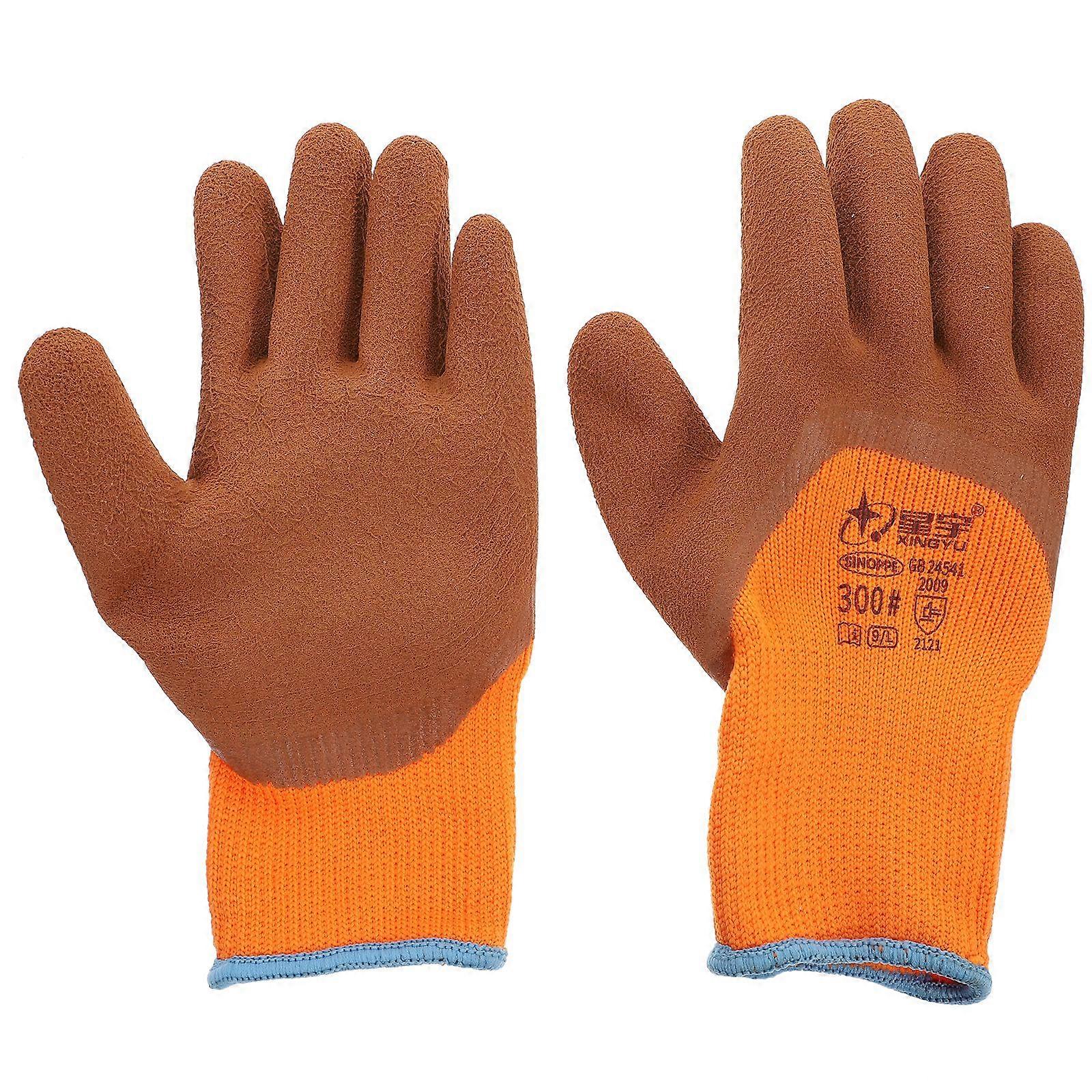 1 Pair Polyester Bite-proof Gloves Anti-scratch Training Gloves Thickening Gloves