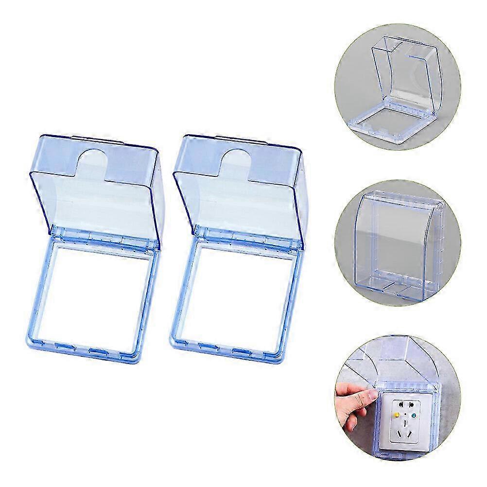 2 Pcs Electrical Outlet Socket Protector Receptacle Water Proof Wat...