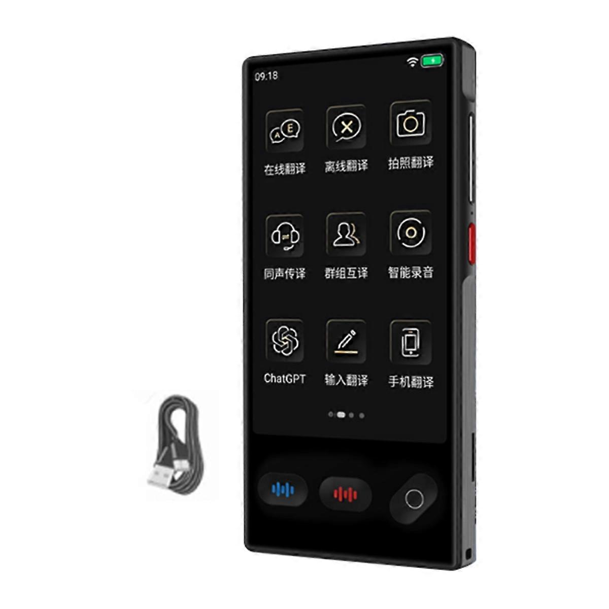 AI Language Translator Support ChatGPT Voice Instant Two-Way