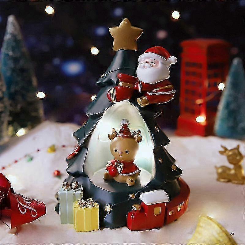Christmas Tree Starlight Creative Night Light Christmas Gift Santa ...