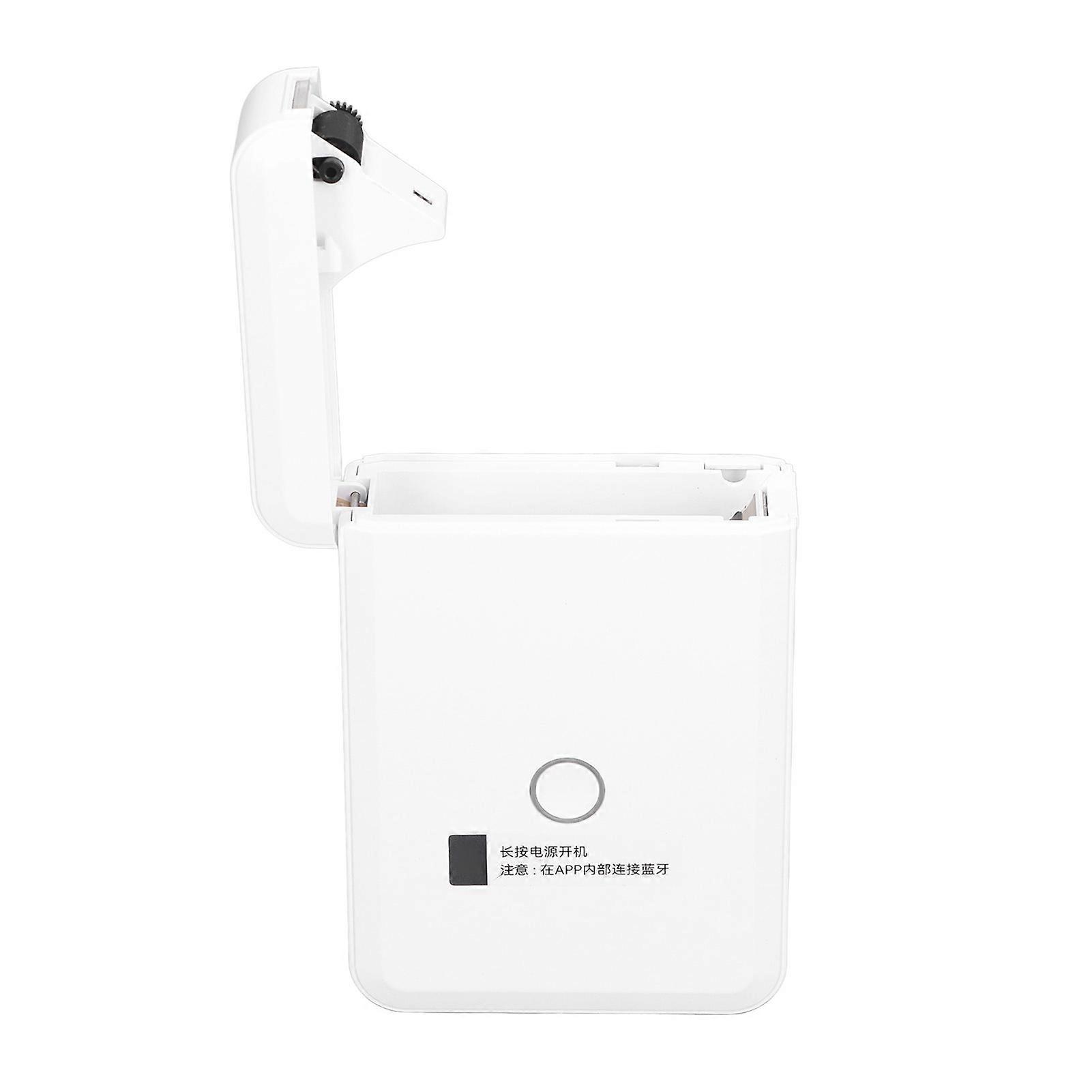 Portable Bluetooth Thermal Label Printer 12mm 1500mAh Battery