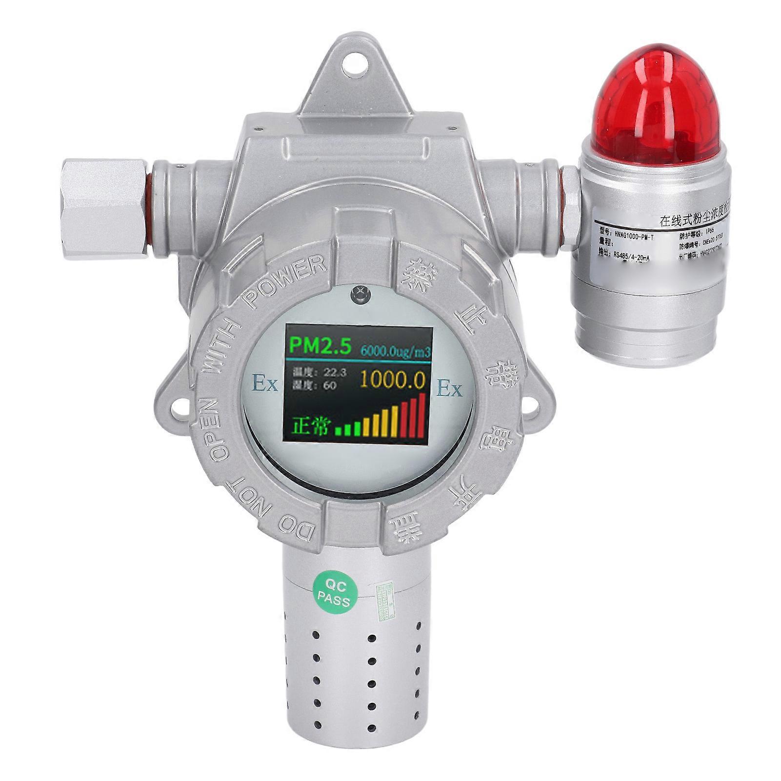 Explosion Proof Industrial Dust Detector 0-1000ug/m3 with Remote EU Plug