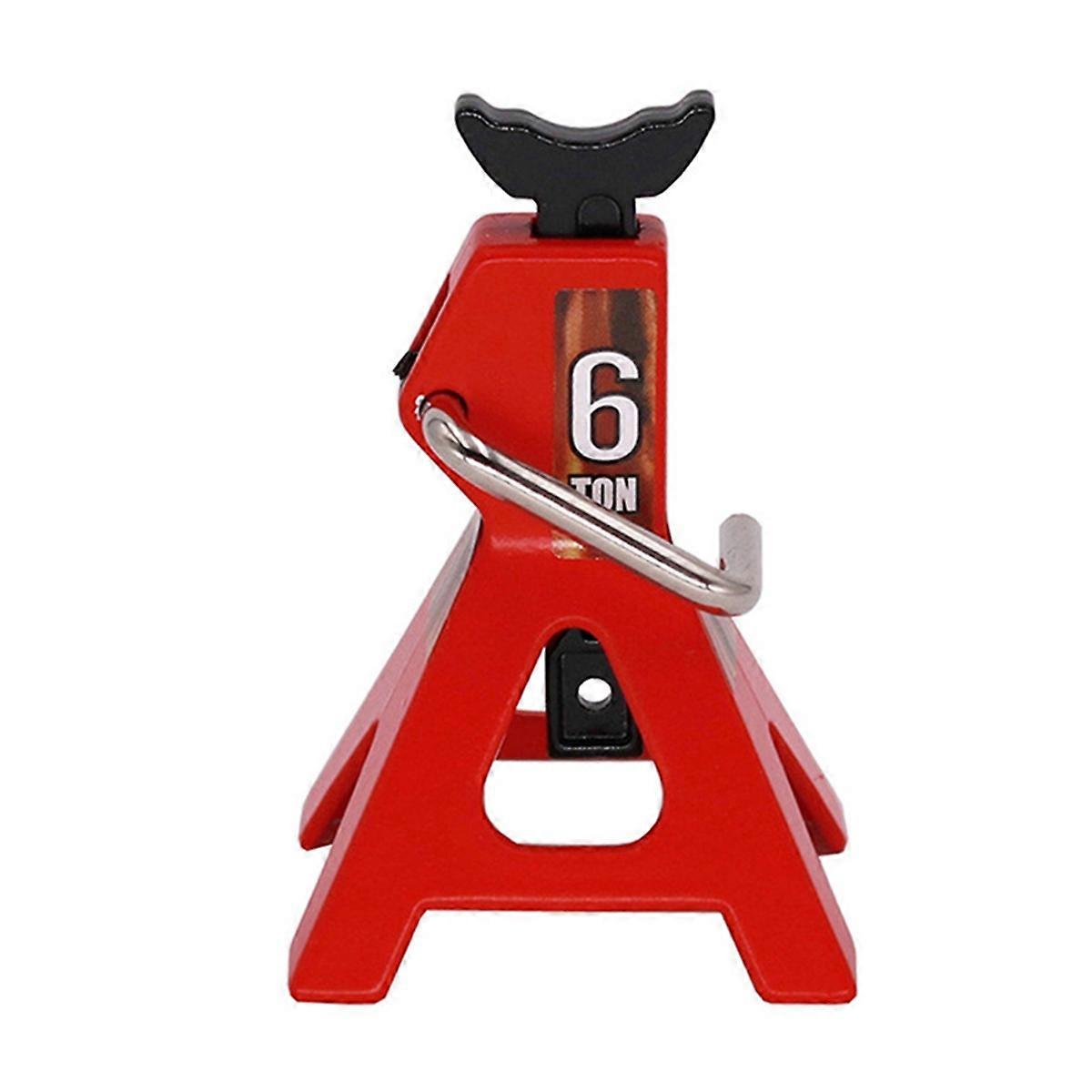 6 Ton Simulation Jack Stands Lift Pair Rack for Remote Toy Car Truck Tire Change