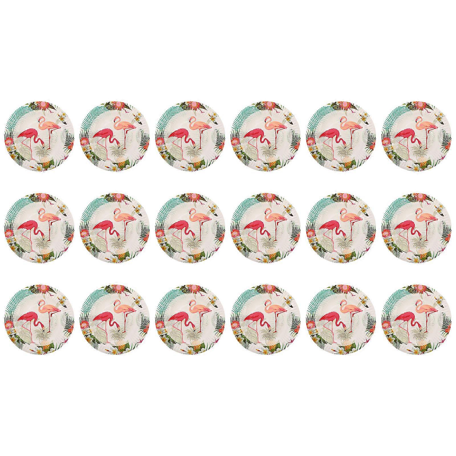 Flamingo Pattern for Party Decor 18Pcs