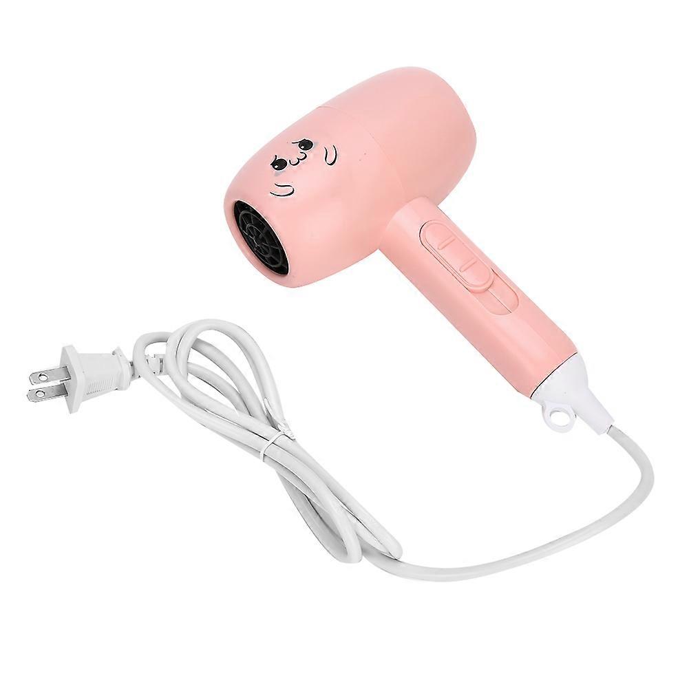 Mini sèche-cheveux électrique portable 1000 W, rose