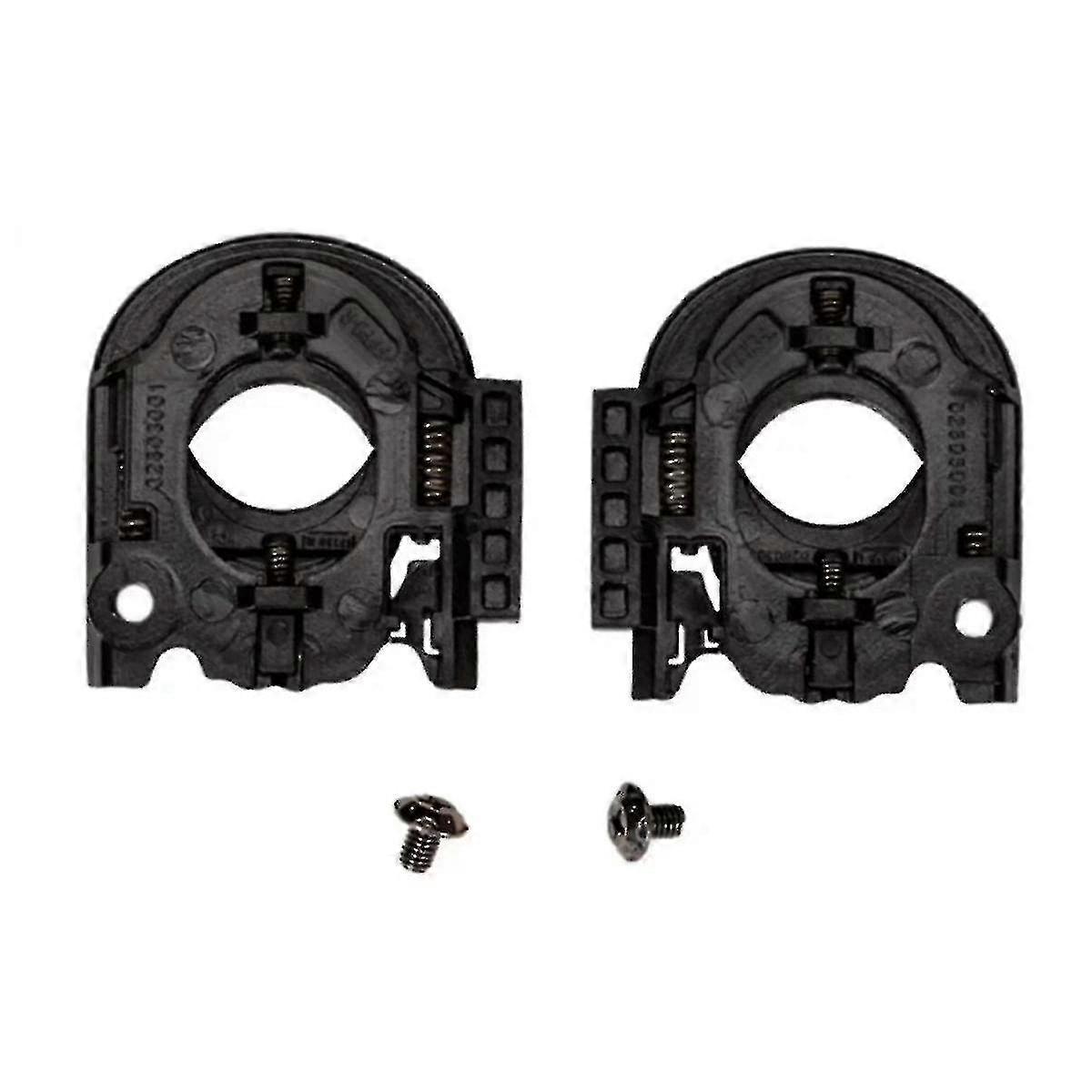 MT Thunder 4 Shield Base Replacement 1 Pair Black Metal with Installation Screws WS