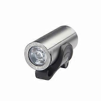 USB wiederaufladbares wasserdichtes Fahrradlicht 300 Lumen helle LED für MTB Rennrad Silber