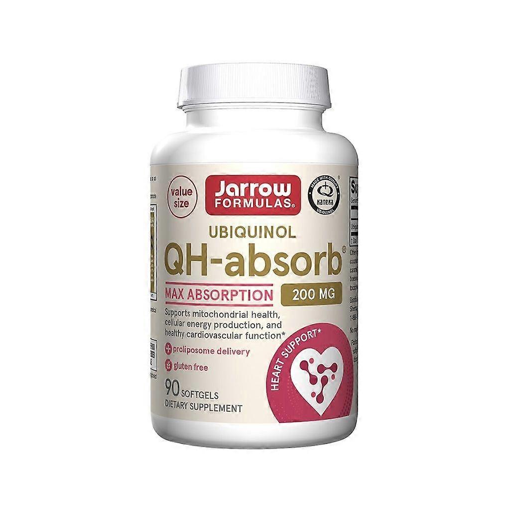 Jarrow Formulas Ubiquinol QHabsorb 200mg Softgels 90