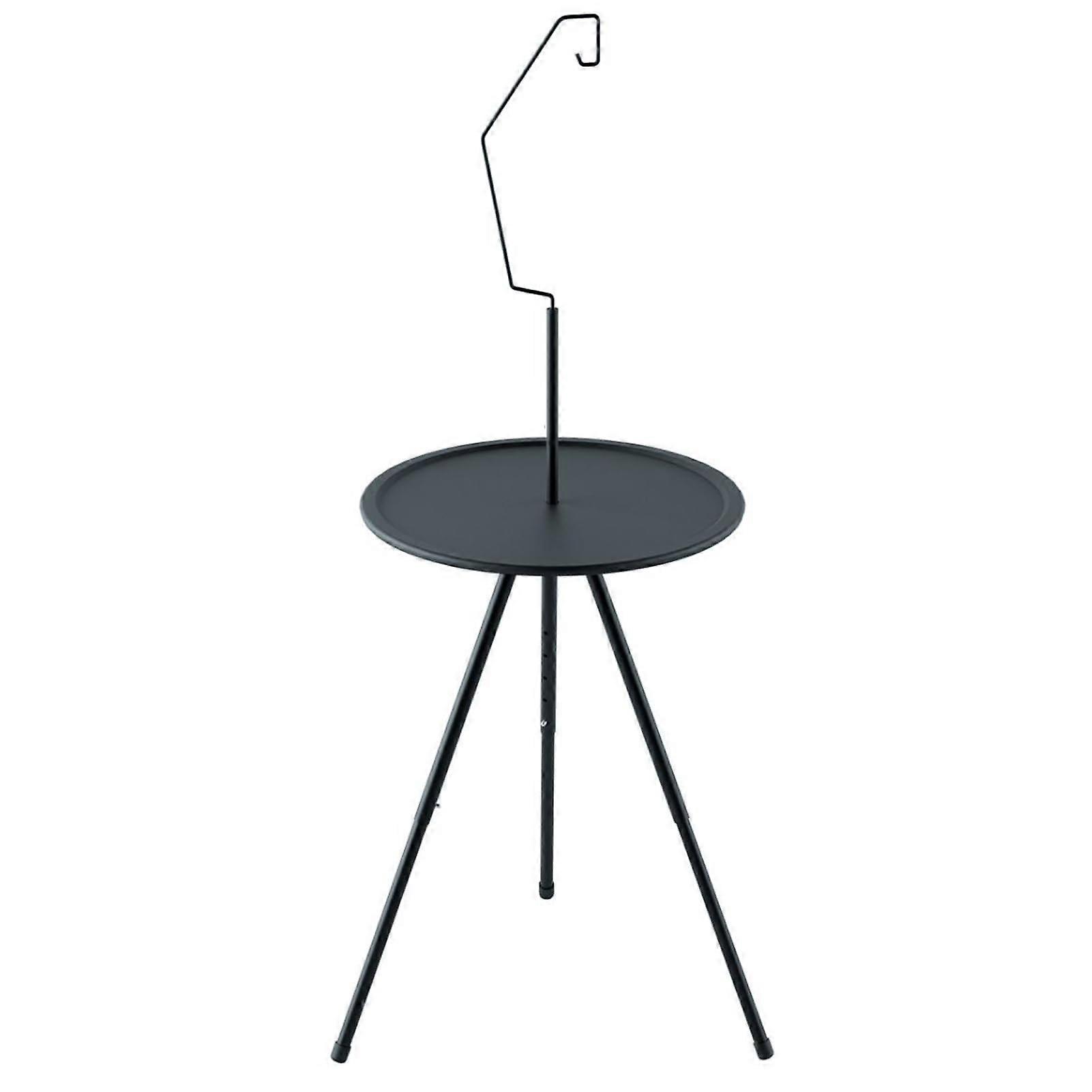 Portable Beach Table Retractable Legs, Metal Camping Table, Adjustable Legs, Folding Camping Table, Carry Bag, Model B