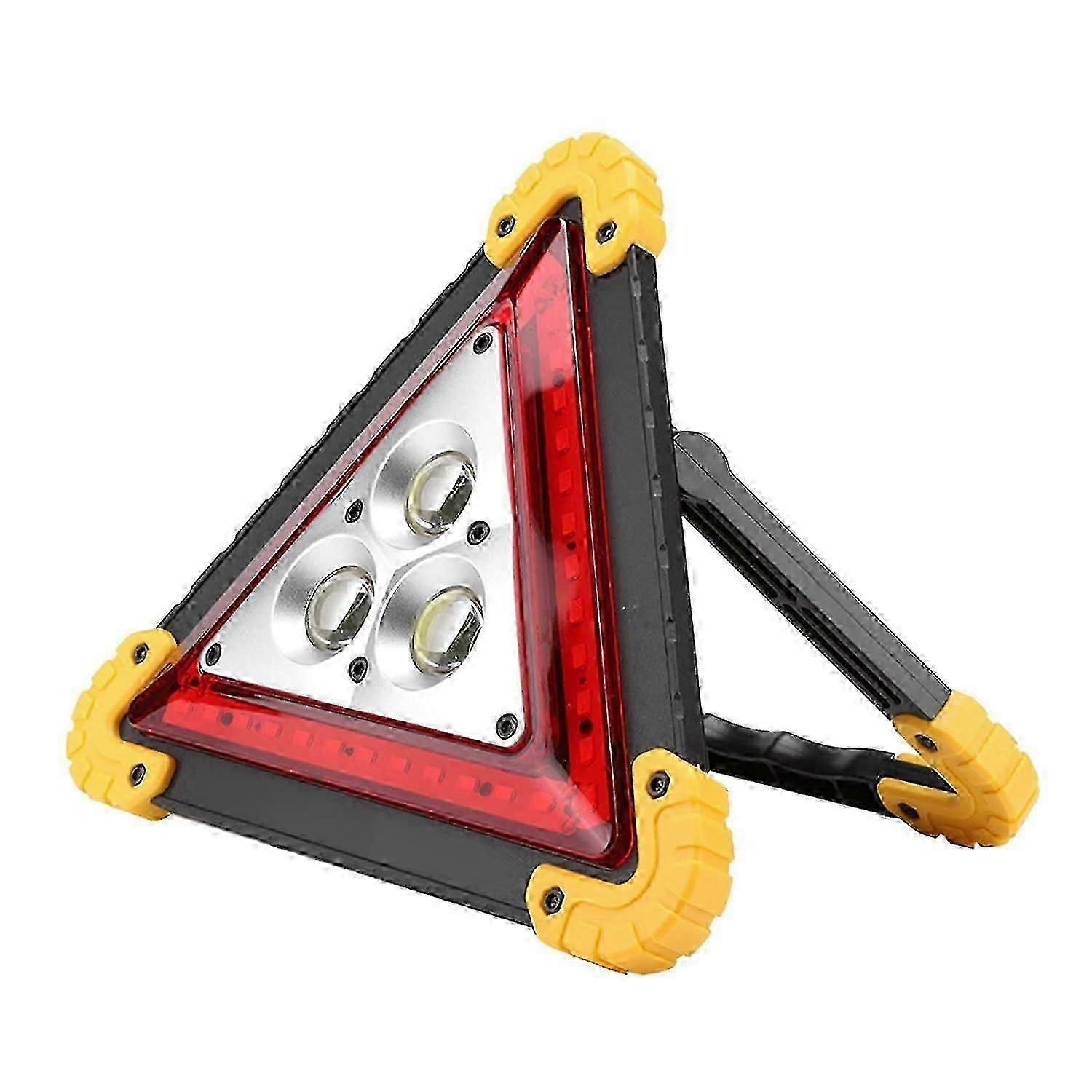 Auto Warning Triangles, LED Multi-Function Car Breakdown Triangle, Portable Warning Triangle Stop Sign (AAA)