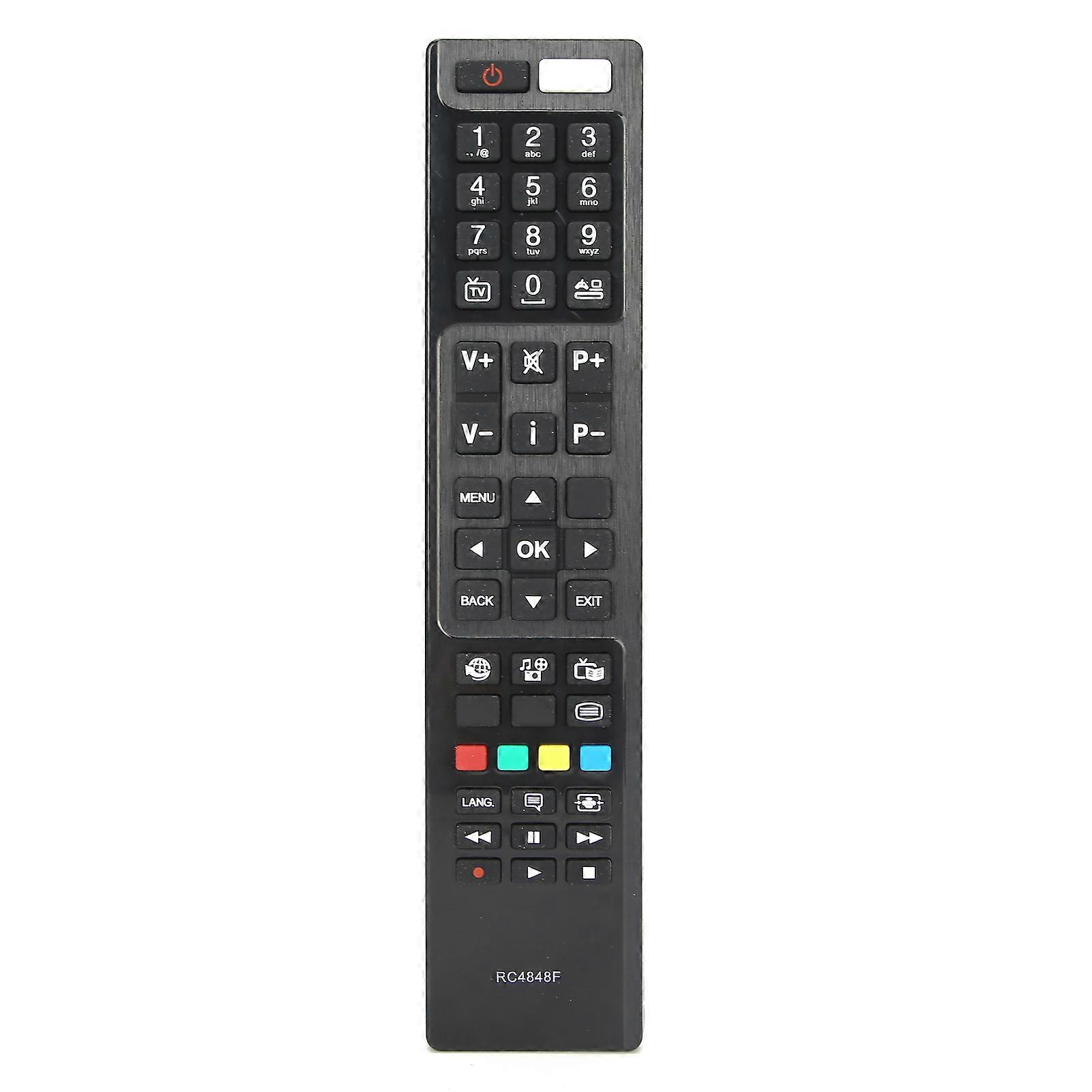 RC4848F Replacement Remote for Hitachi TVs - No Setup Needed, Energy Efficient Design