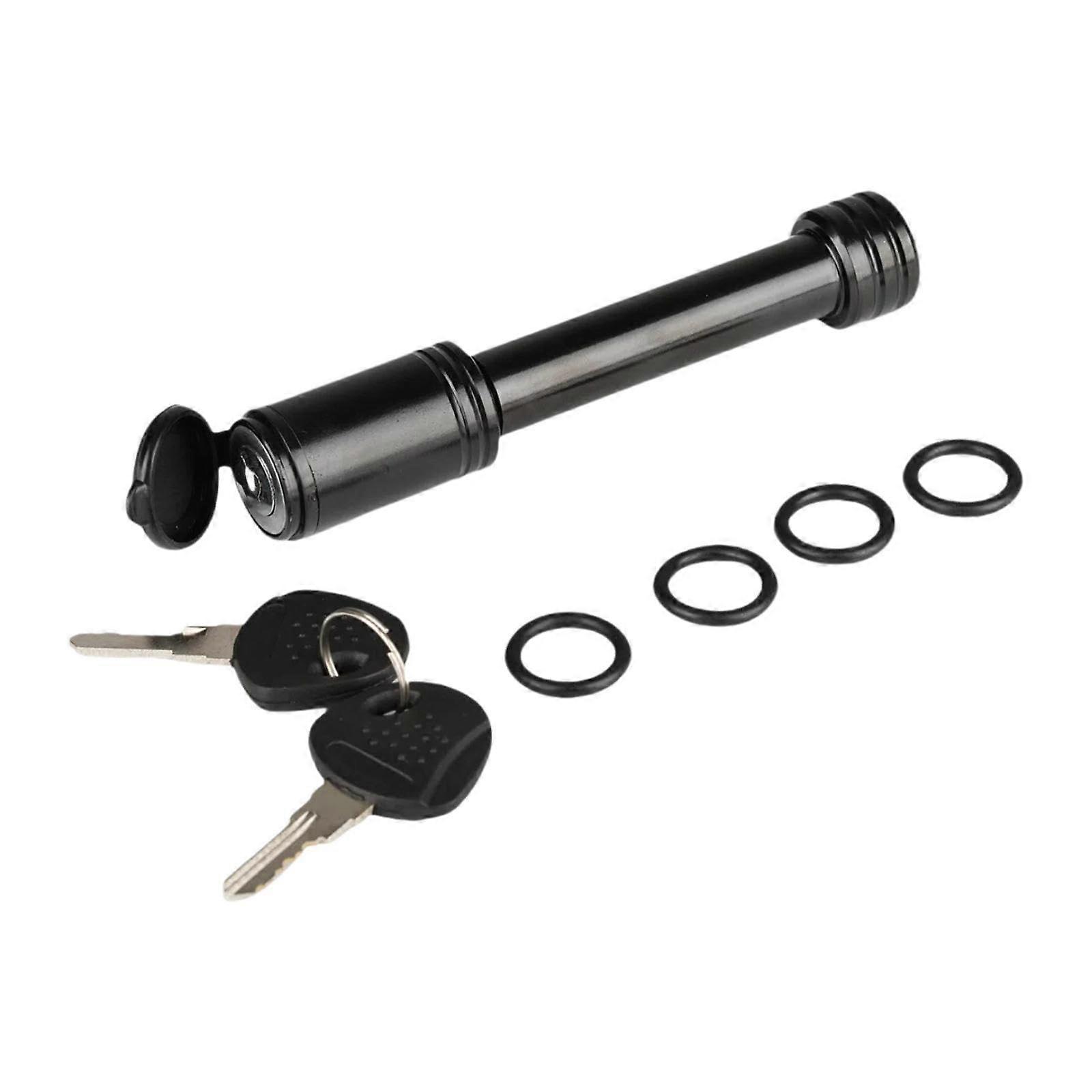 American Trailer Hitch Lock For Truck And Trailer, Square Latch, Mounting Pin, Easy Installation, Secure Transportation