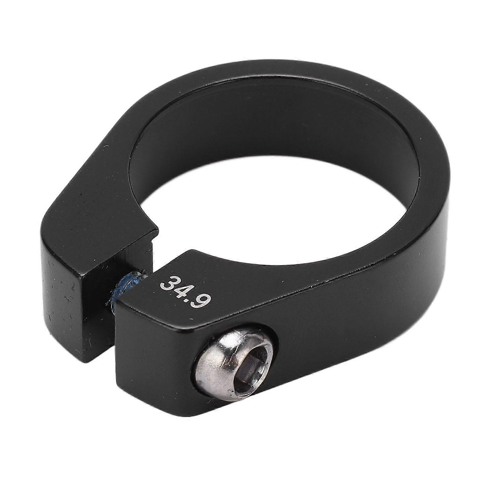 CANSUCC Mountain Bike Seat Pipe Clamp Wear Resistant Aluminum Alloy Saddle Pipe Clip34.9mm