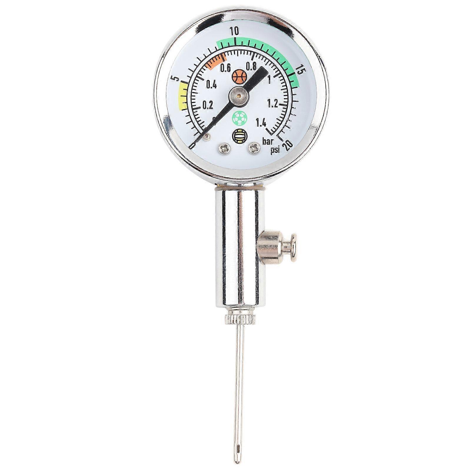 Mini Ulitity Air Pressure Gauge Barometer Tool for Basketball Football Volleyball