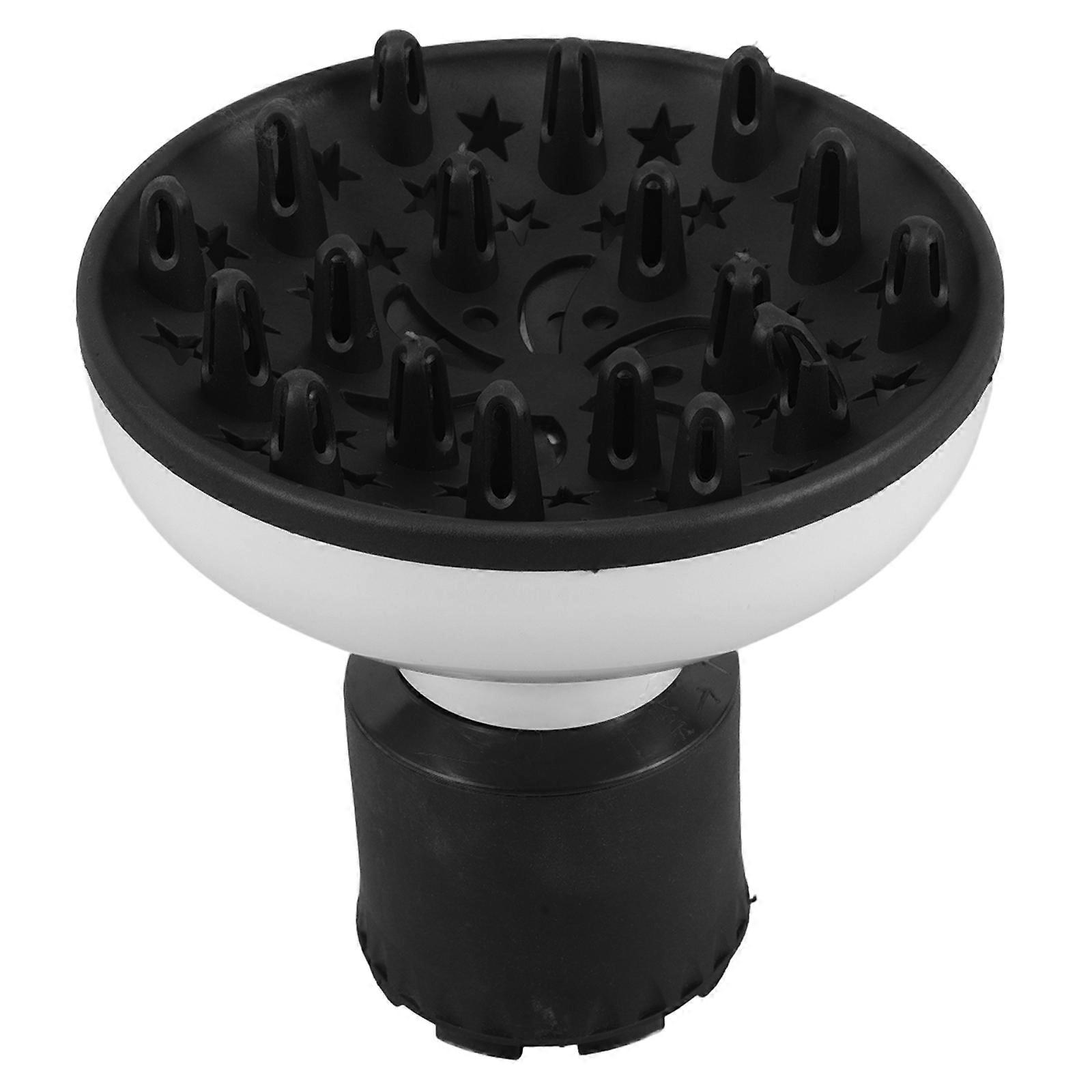 Hair Dryer Diffuser Attachment for Hair Dryer White Plastic Material