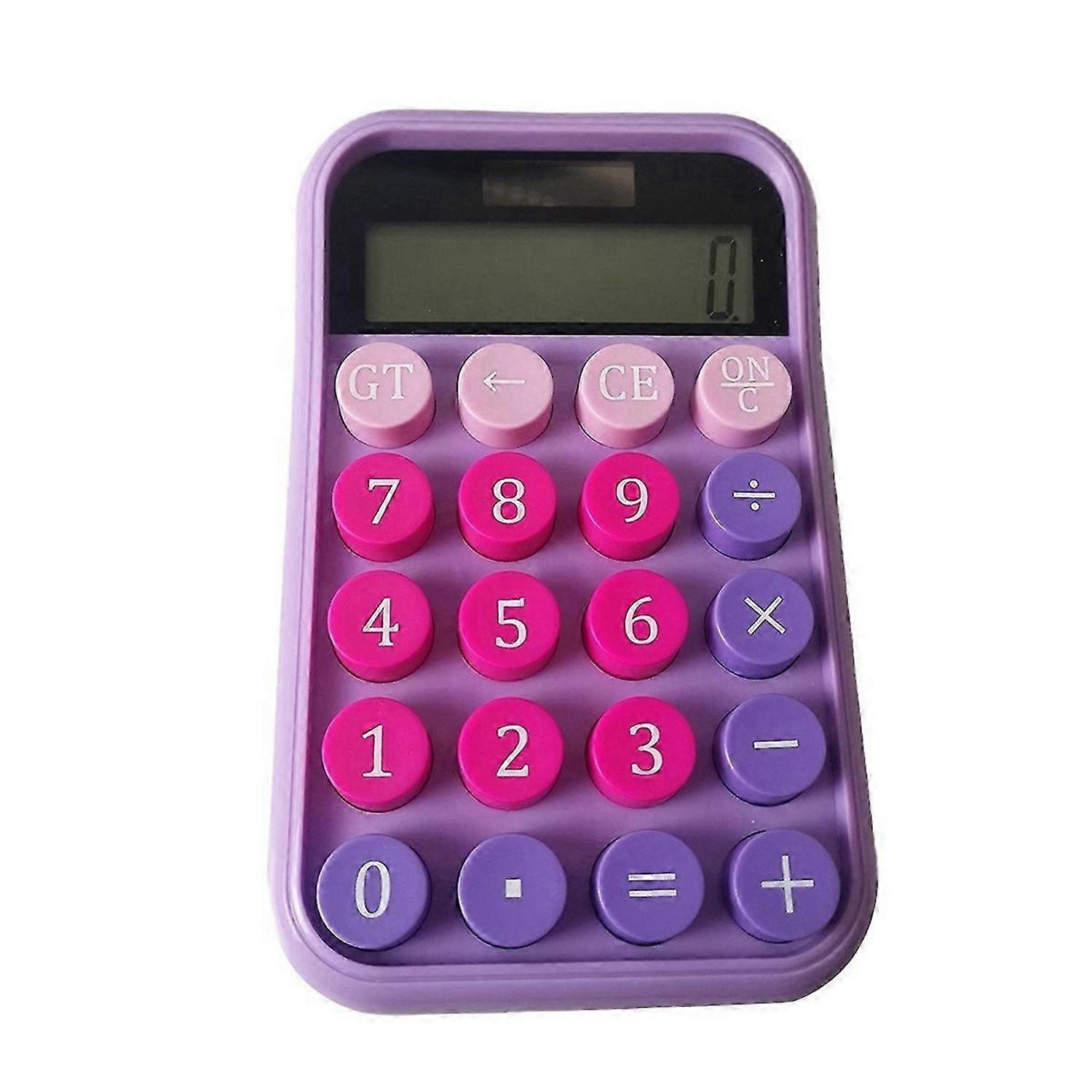 Mechanical Switch Calculator LCD Display Calculator Big Buttons Mechanical Calculator