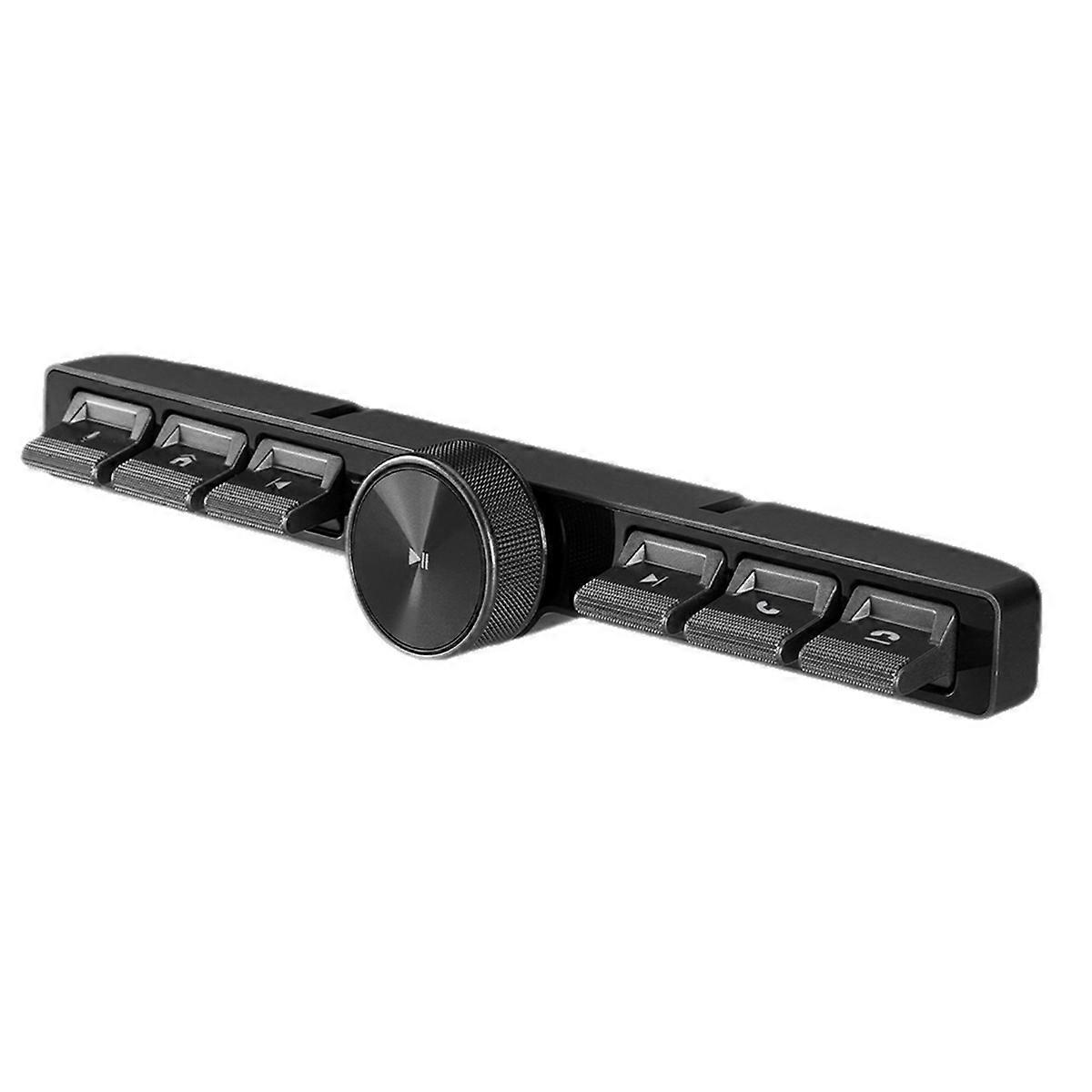 Wireless Multimedia Remote Control 7 Keys LED Car Controller Volume Adjuster Answer for Multimedia N