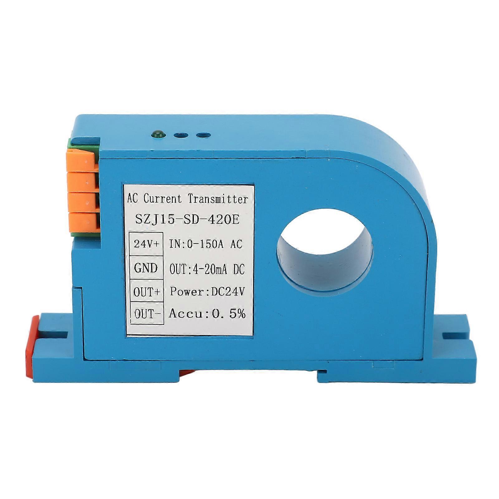 Single phase AC current transmitter, high precision current transformer, sensor, transducer, PLC control