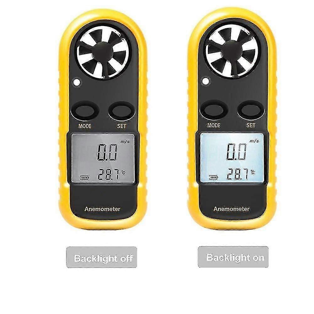 Digital Anemometer Wind Speed Meter Air Flow Velocity 2025