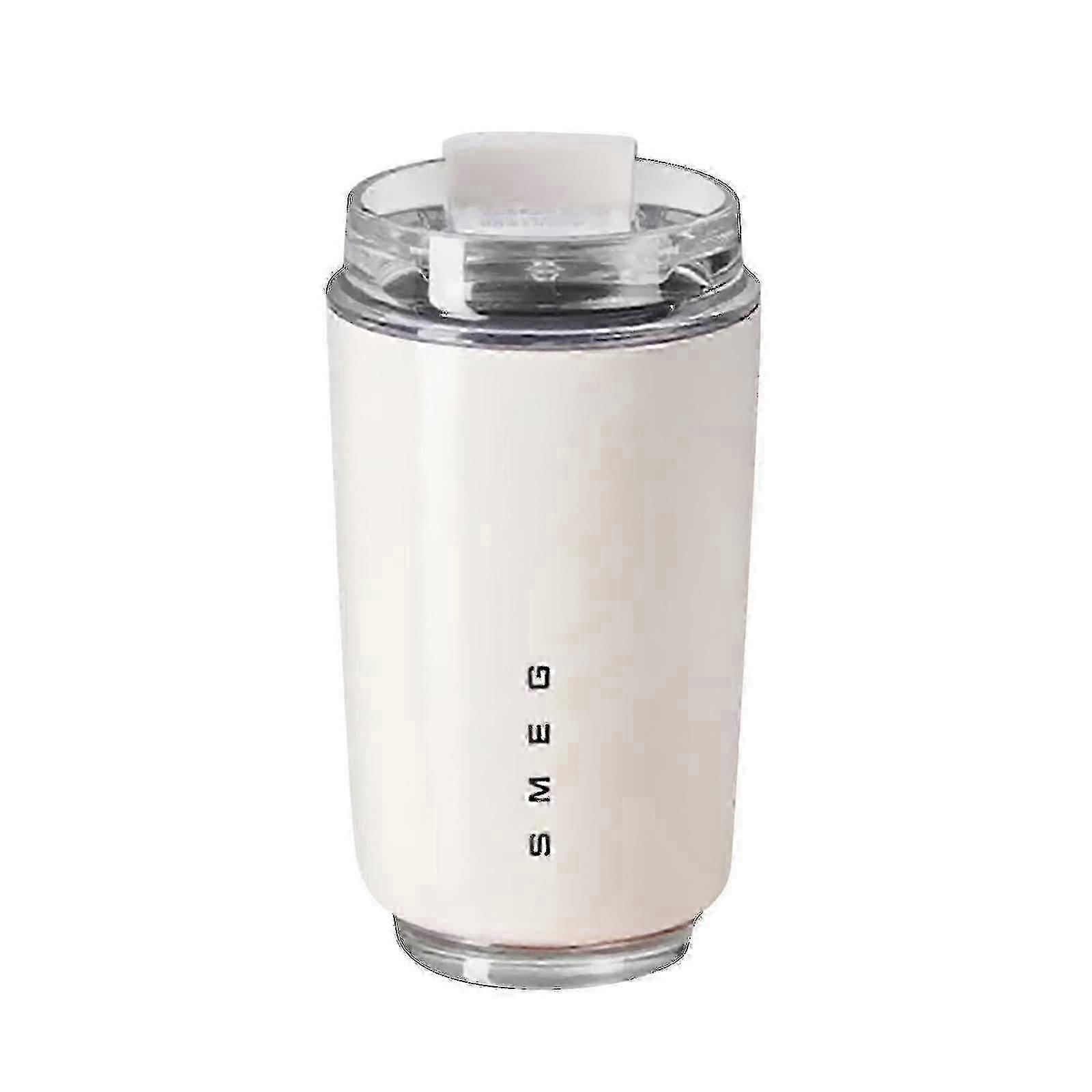 High-Capacity Insulated Travel Mug for Both Cold and Hot Drinks Equipped with Lid and 351ml Volume