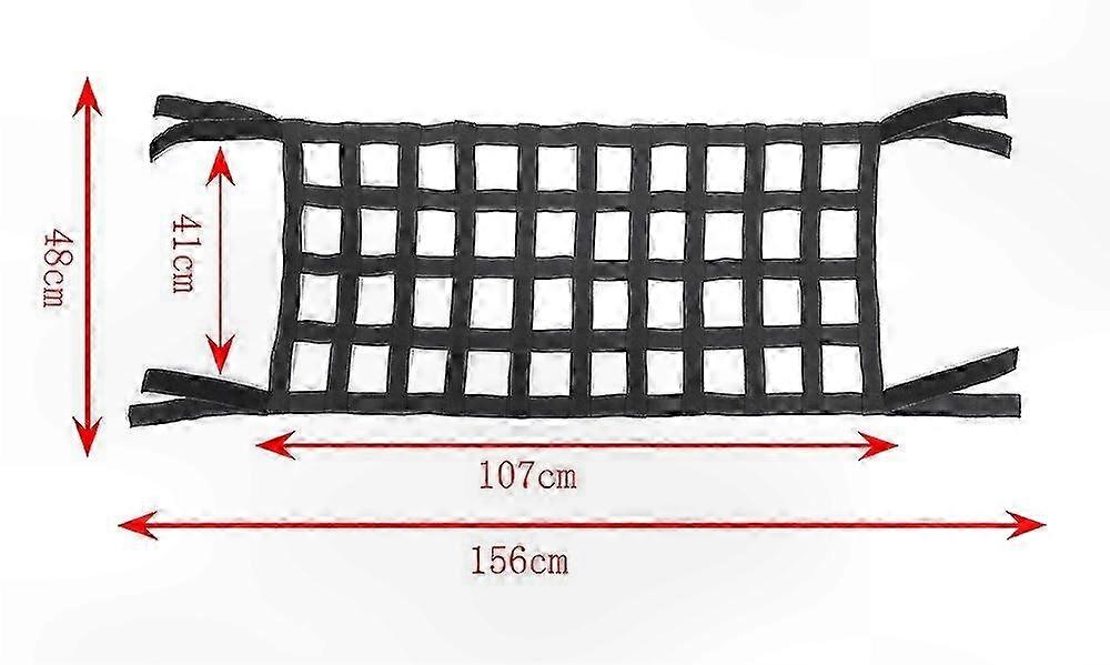 All-Terrain Vehicle Roof Protector and Cargo Net for Outdoor Adventures 1987-2020 Models