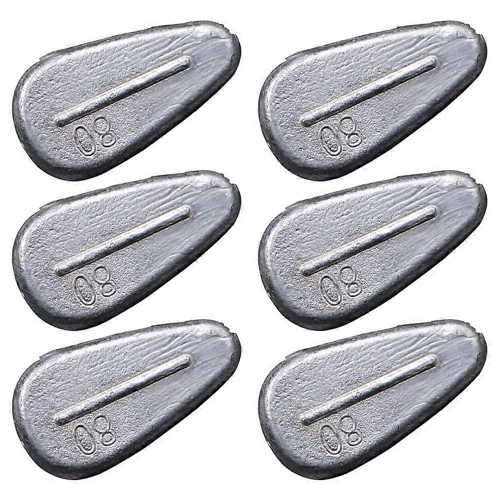 Outdoor Sinker for Rod Use 6Pcs Practical Tool