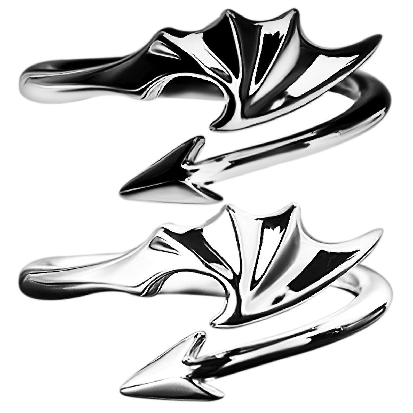 Couples Rings for Decor 4Pcs Adjustable Promise Rings