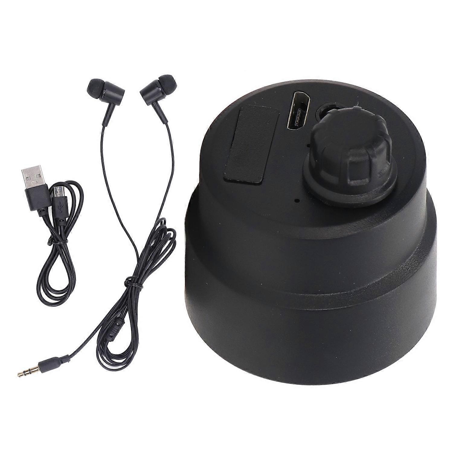 Feature:
1. Wide Uses Jack: 3.5mm earphone jack can be connected to display spectrum, recording pen,