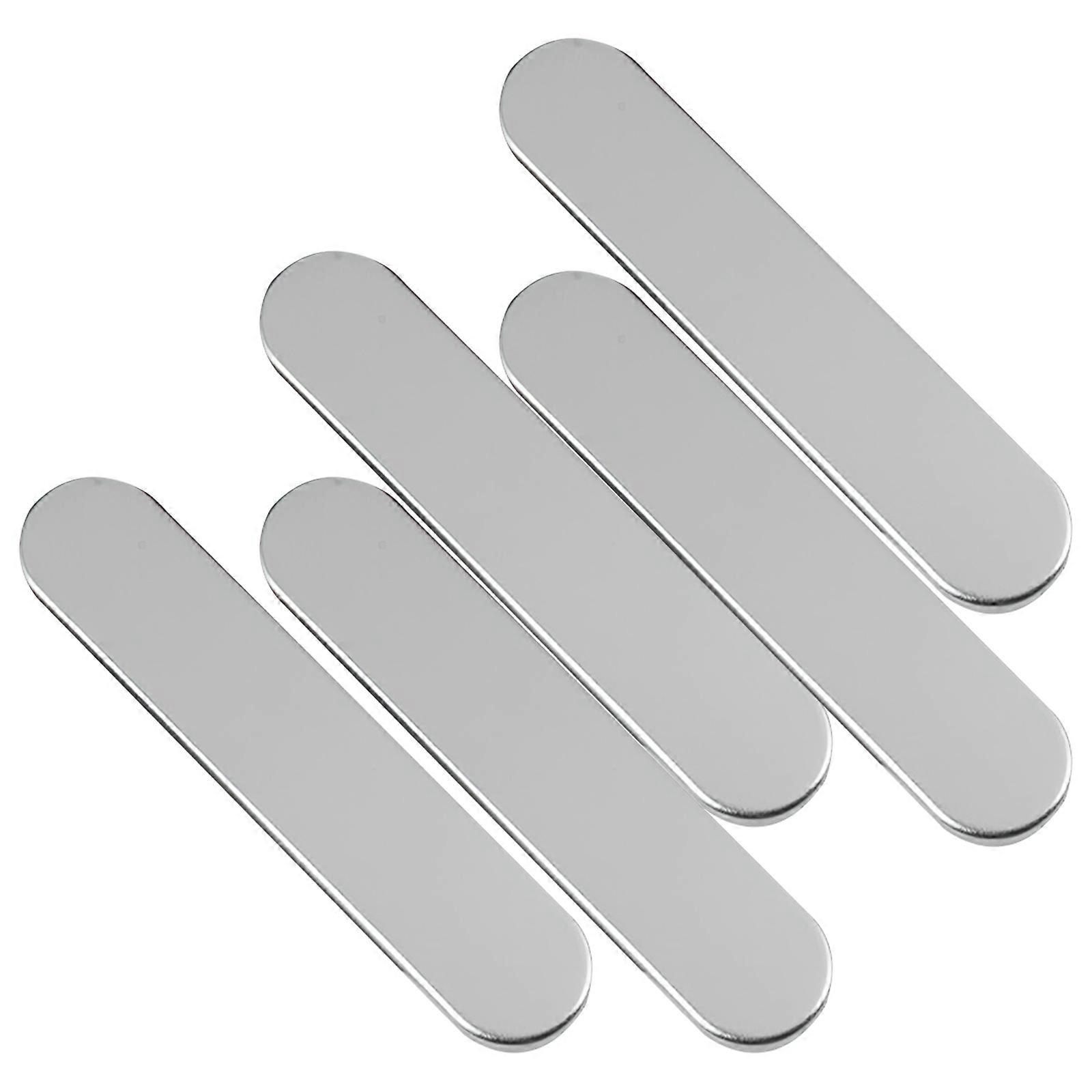 Packing Pen Box Tinplate Storage for Storage Use 20Pcs Metal Silver Holders