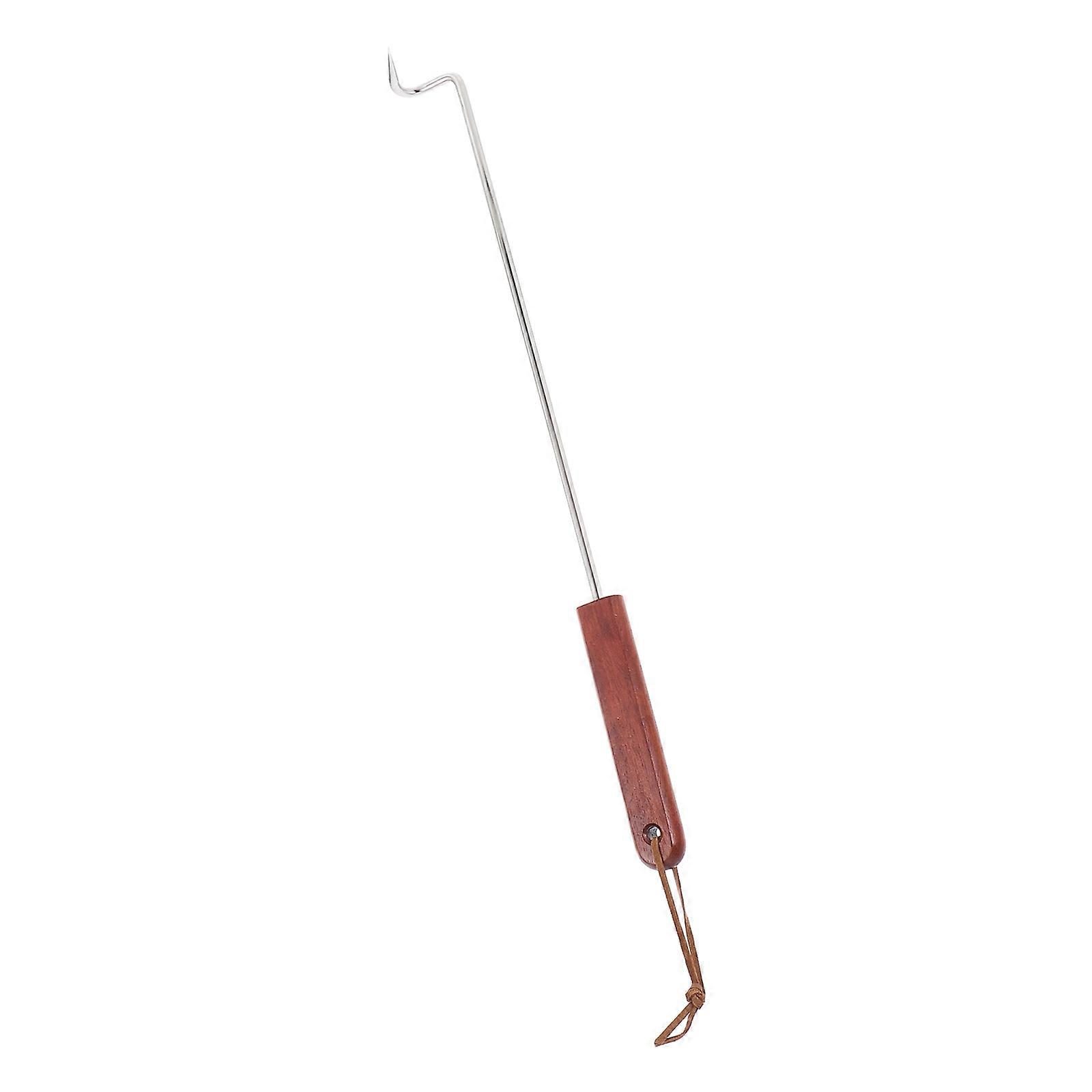 Multi Color Barbecue Fork Cooking Tool for Outdoor Grilling and Camping with Antislip Handle 1Set