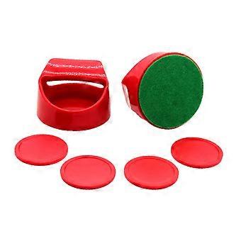 Airhockey-Schläger und Airhockey-Pucks-Set – Mini-Spielerlebnis für Kinder und Familien in Innenräumen
