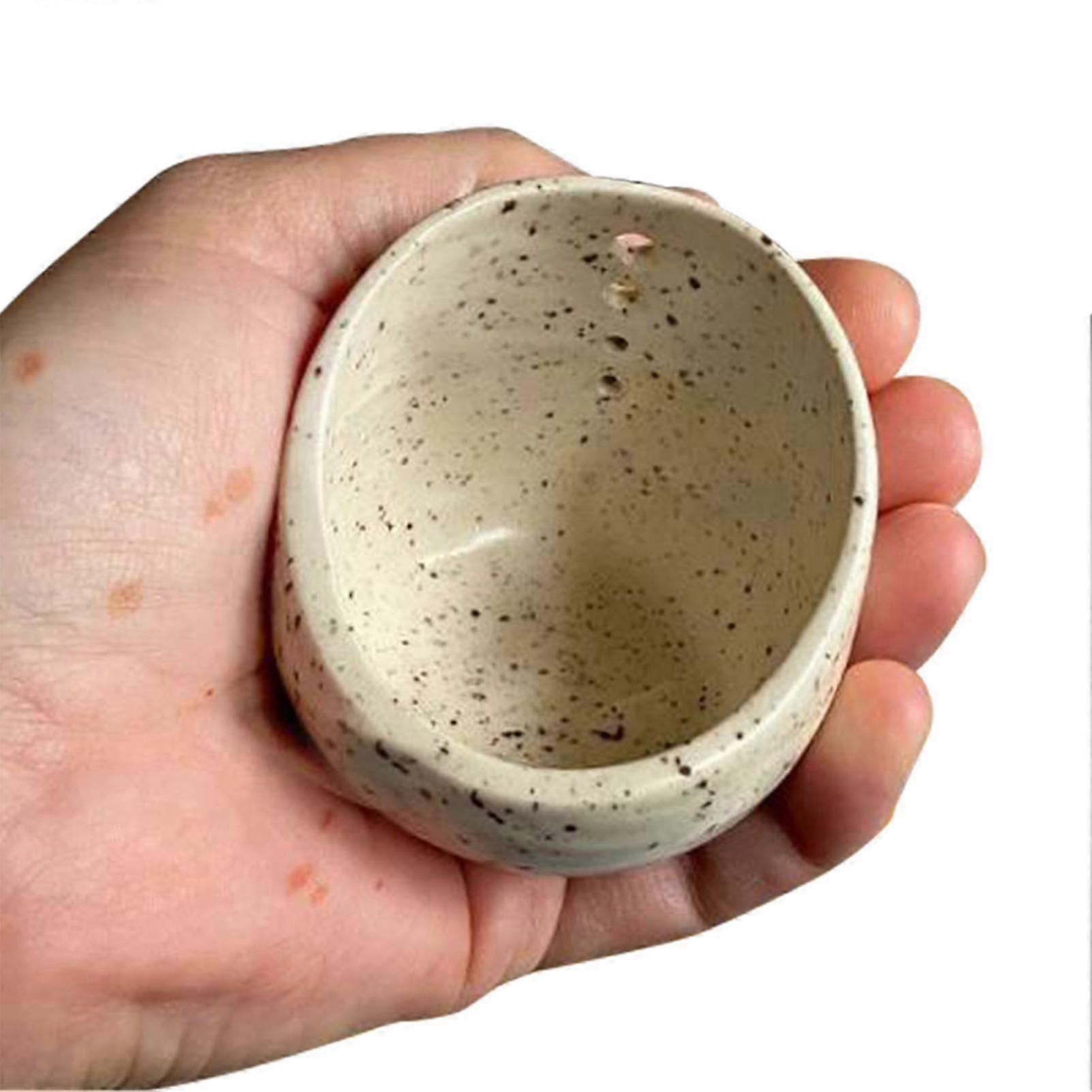 Multi-functional Pottery Herb Stripper for Fresh Herbs - Kitchen Leaf Stripper Tool