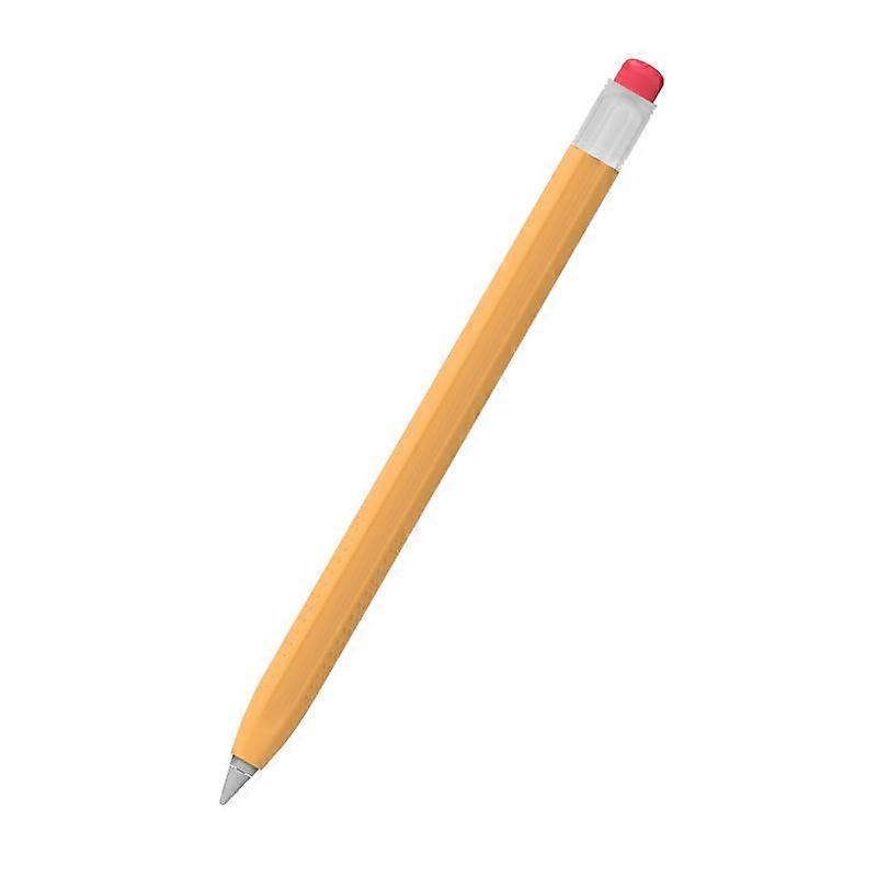 For Huawei M-Pencil 1 / 2 Case Orange+Transparent Pen Cap