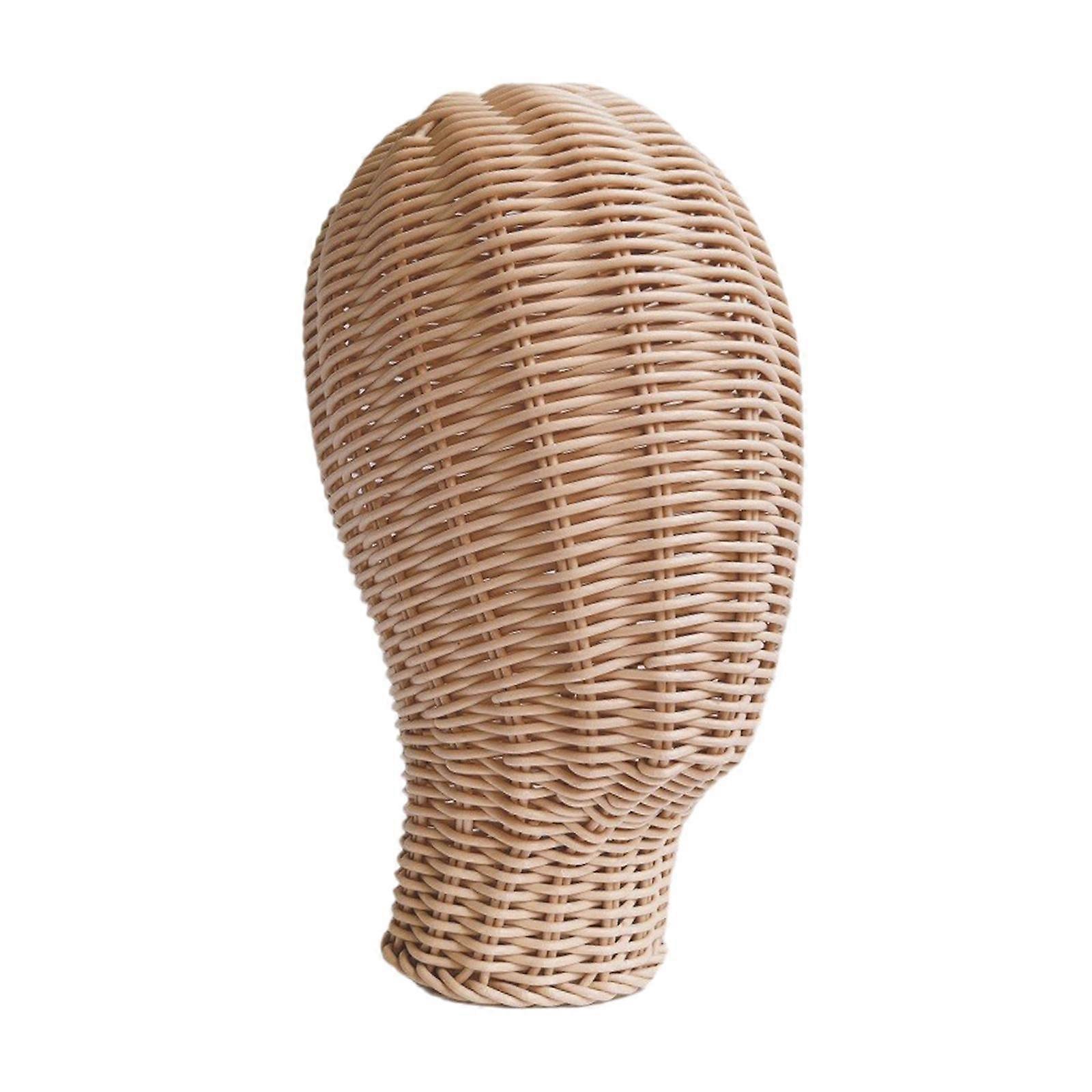 Mannequin Head Model Hat Rack Stand and Headband Holder for Home Salon and Travel