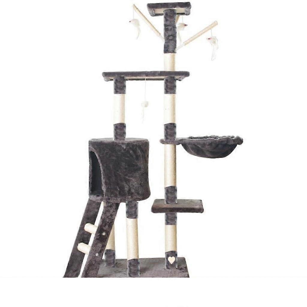 Nest Shelf Tongtian Column Climbing Frame Toy Scratching Post Tree Cat Climber Model 8 1.0 L x 2.0 W x 3.0 Th