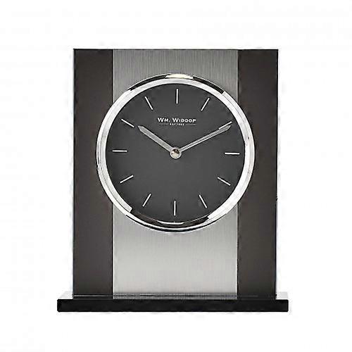 William Widdop Aluminium Mantel Clock