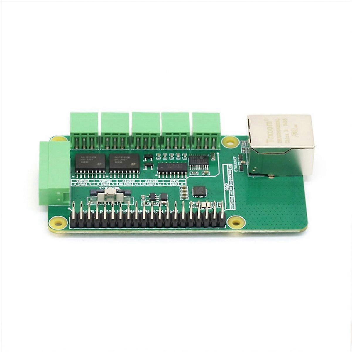 Voor Raspberry Pi 5 PCIe naar RJ45 Gigabit Ethernet Adapter Board CAN/RS485/RS232 Interface Plug and Play