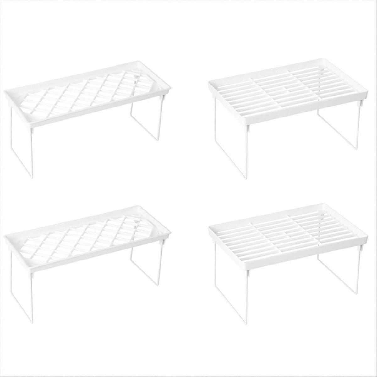 Closet Storage Rack Foldable Shelf Spice Rack Desktop Storage Rack