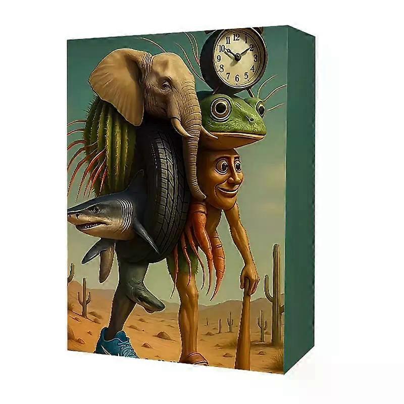 Christmas Advent Calendar 24pcs Tung Tung Sahur Tralalero Tralala Italian Countdown Calendar Gifts 24 Days