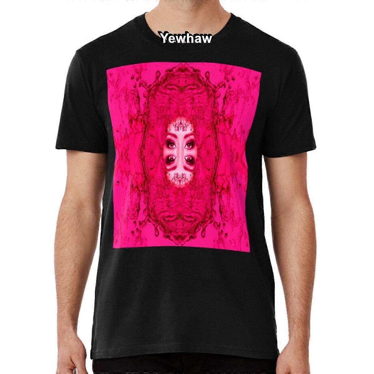 Mirror Reflection T-shirt Patterns Floral Aesthetic Geometric Abstract