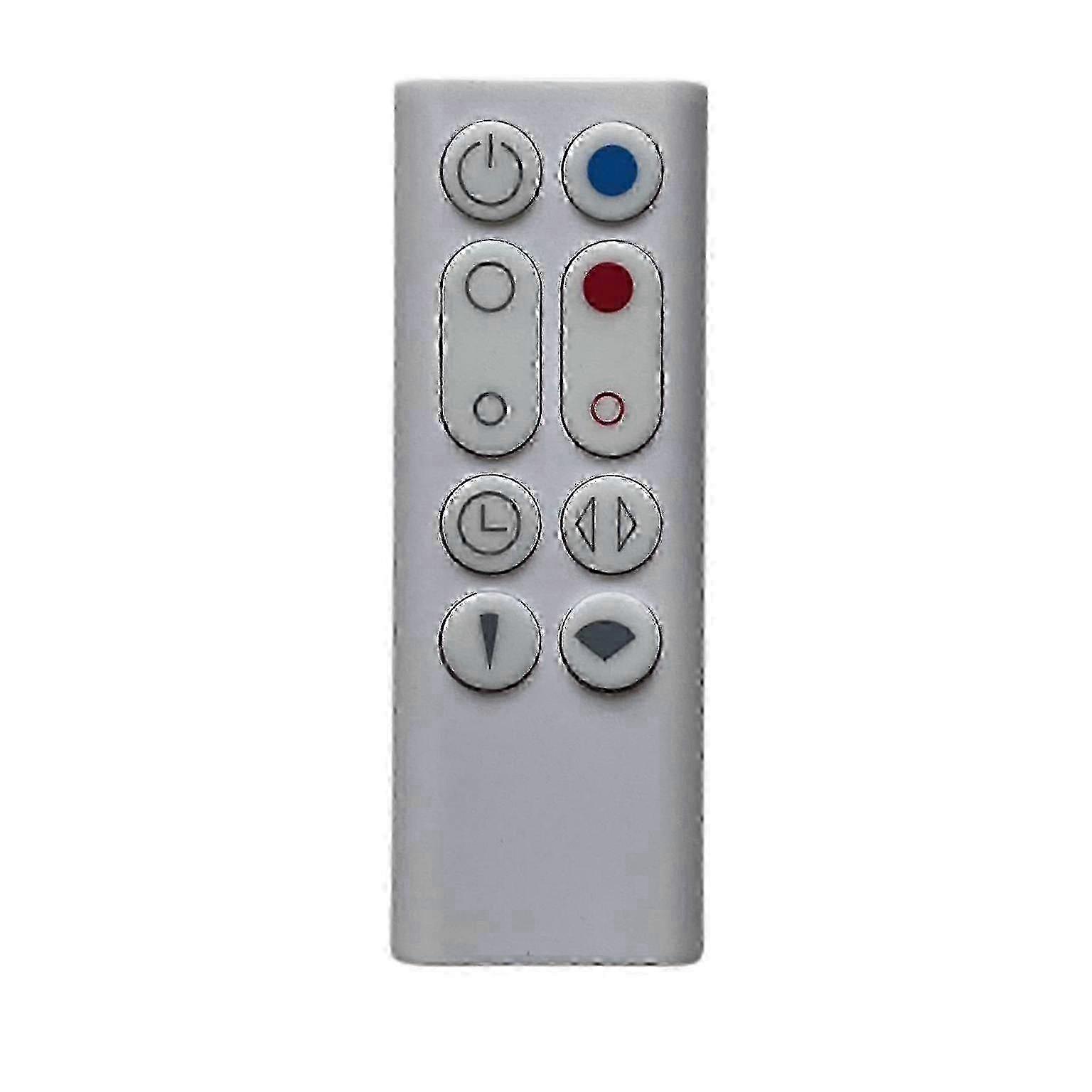 Remote Control fit for Dyson AM09 966538-01/966538-04 Hot + Cool Fan Heater Replacement Remote Control, Fan Remotewhite SZRH A-DS miao4