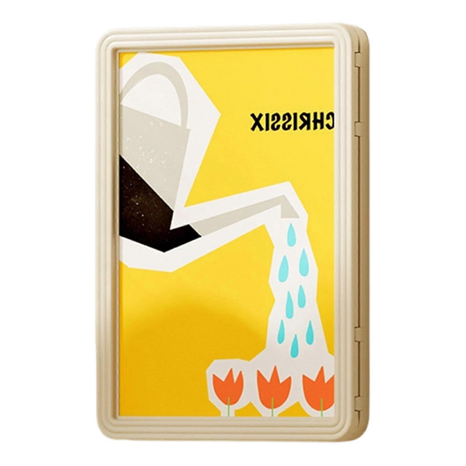 Kids Art Frame,Front Opening Kids Artwork Frame Changeable,Artwork Display Storage Frame for Wall,Holds 10 Pictures  White